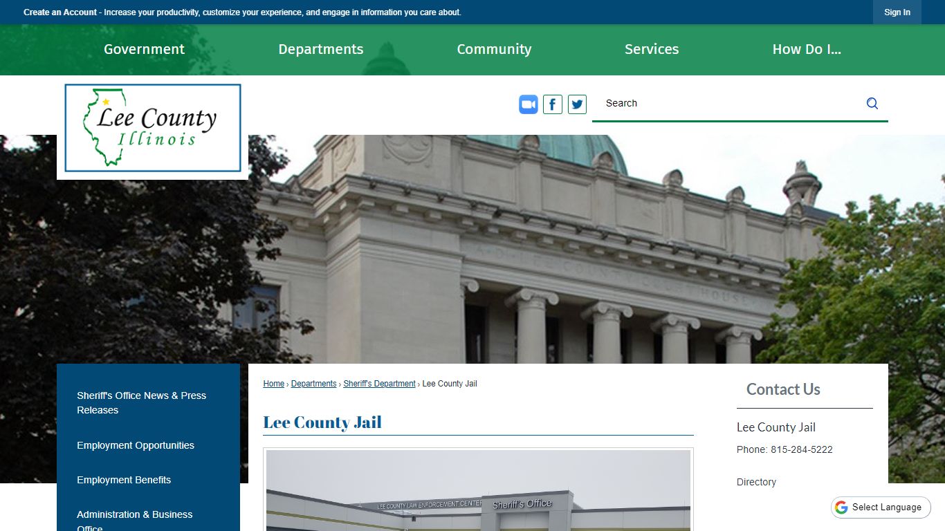 Lee County Jail | Lee County, IL